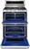 Alt View 11. KitchenAid - 6.0 Cu. Ft. Self-Cleaning Free-Standing Double Oven Gas Convection Range - Stainless steel.