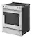 Alt View 14. KitchenAid - 6.4 Cu. Ft. Self-Cleaning Slide-In Electric Convection Range - Stainless steel.
