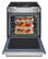 Alt View 1. KitchenAid - 6.4 Cu. Ft. Self-Cleaning Slide-In Electric Convection Range - Stainless steel.