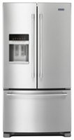 Maytag - 24.7 Cu. Ft. French Door Refrigerator - Stainless Steel - Front_Zoom
