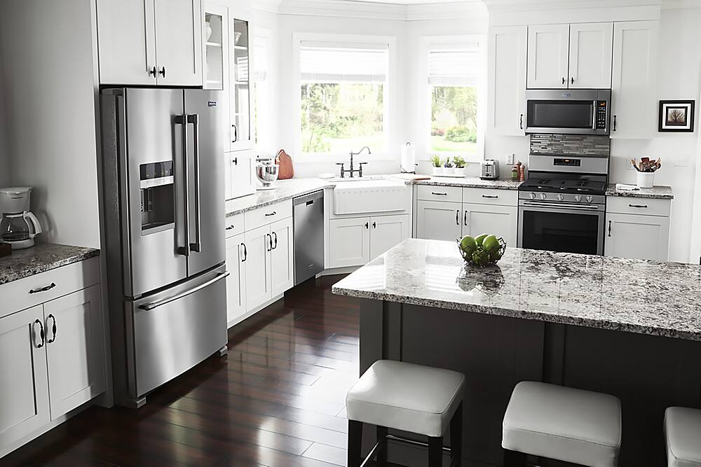 Alt View 17. Maytag - 24.7 Cu. Ft. French Door Refrigerator - Fingerprint Resistant Stainless Steel.