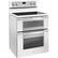 Left. Whirlpool - 6.7 Cu. Ft. Self-Cleaning Freestanding Double Oven Electric Convection Range - White.