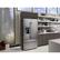 Alt View 19. KitchenAid - 23.8 Cu. Ft. French Door Counter-Depth Refrigerator - PrintShield stainless.