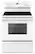 Front. Amana - 4.8 Cu. Ft. Freestanding Electric Range - White.