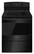 Front. Amana - 4.8 Cu. Ft. Freestanding Electric Range - Black.