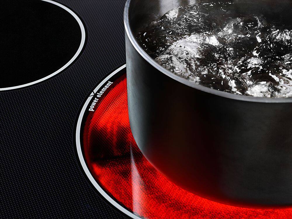 Alt View 17. Maytag - 6.4 Cu. Ft. Self-Cleaning Freestanding Fingerprint Resistant Electric Convection Range - Fingerprint Resistant Stainless Steel.