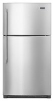 Maytag - 21.2 Cu. Ft. Top-Freezer Refrigerator - Stainless Steel - Front_Zoom