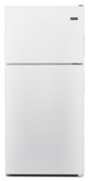 Maytag - 20.5 Cu. Ft. Top-Freezer Refrigerator - White - Front_Zoom