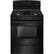 Front. Amana - 5.0 Cu. Ft. Self-Cleaning Freestanding Gas Range - Black.