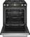 Alt View 11. KitchenAid - 5.8 Cu. Ft. Slide-In Gas Convection Range - Black Stainless Steel with Printshield Finish.