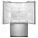 Angle. Whirlpool - 25.2 Cu. Ft. French Door Refrigerator with Internal Water Dispenser - Fingerprint Resistant Stainless Steel.