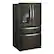 Alt View 3. Whirlpool - 24.5 Cu. Ft. 4-Door French Door Refrigerator - Black Stainless Steel with PrintShield Finish.