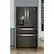 Alt View 5. Whirlpool - 24.5 Cu. Ft. 4-Door French Door Refrigerator - Black Stainless Steel with PrintShield Finish.