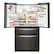 Left. Whirlpool - 24.5 Cu. Ft. 4-Door French Door Refrigerator - Black Stainless Steel with PrintShield Finish.