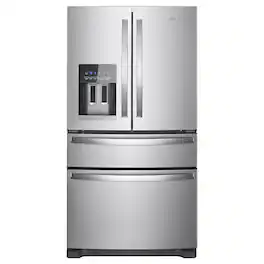 Whirlpool - 24.5 Cu. Ft. 4-Door French Door Refrigerator - Stainless Steel