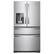 Front. Whirlpool - 24.5 Cu. Ft. 4-Door French Door Refrigerator - Fingerprint Resistant Stainless Steel.