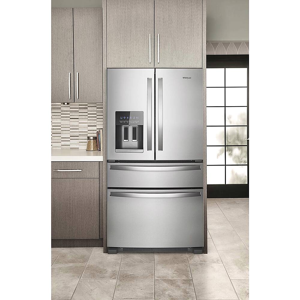 Alt View 16. Whirlpool - 24.5 Cu. Ft. 4-Door French Door Refrigerator - Fingerprint Resistant Stainless Steel.