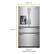 Alt View 3. Whirlpool - 24.5 Cu. Ft. 4-Door French Door Refrigerator - Fingerprint Resistant Stainless Steel.