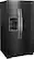 Angle. Whirlpool - 28.4 Cu. Ft. Side-by-Side Refrigerator with In-Door-Ice Storage - Black Stainless Steel with Printshield Finish.