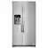 Front. Whirlpool - 28.4 Cu. Ft. Side-by-Side Refrigerator with In-Door-Ice Storage - Fingerprint Resistant Stainless Steel.