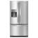 Front. Whirlpool - 24.7 Cu. Ft. French Door Refrigerator - Fingerprint Resistant Stainless Steel.