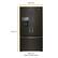 Alt View 2. Whirlpool - 24.7 Cu. Ft. French Door Refrigerator - Black Stainless Steel with Printshield Finish.