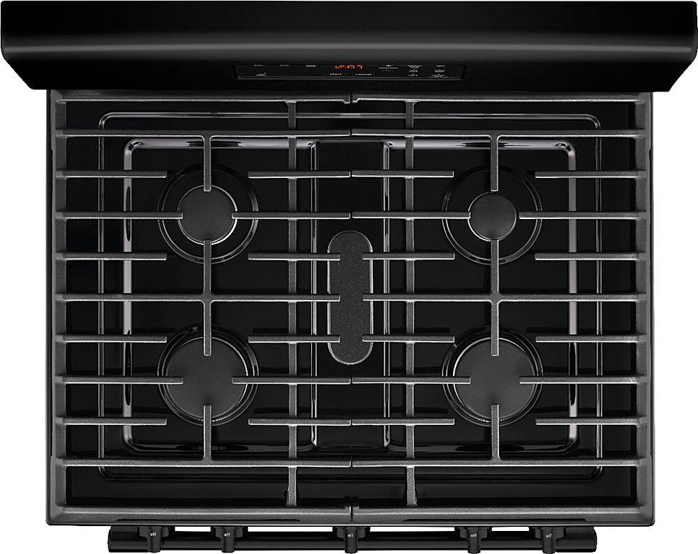 Alt View 14. Maytag - 5.0 Cu. Ft. Self-Cleaning Freestanding Gas Range - Black.