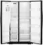 Alt View 2. Whirlpool - 28.5 Cu. Ft. Side-by-Side Refrigerator with In-Door-Ice Storage - Black.