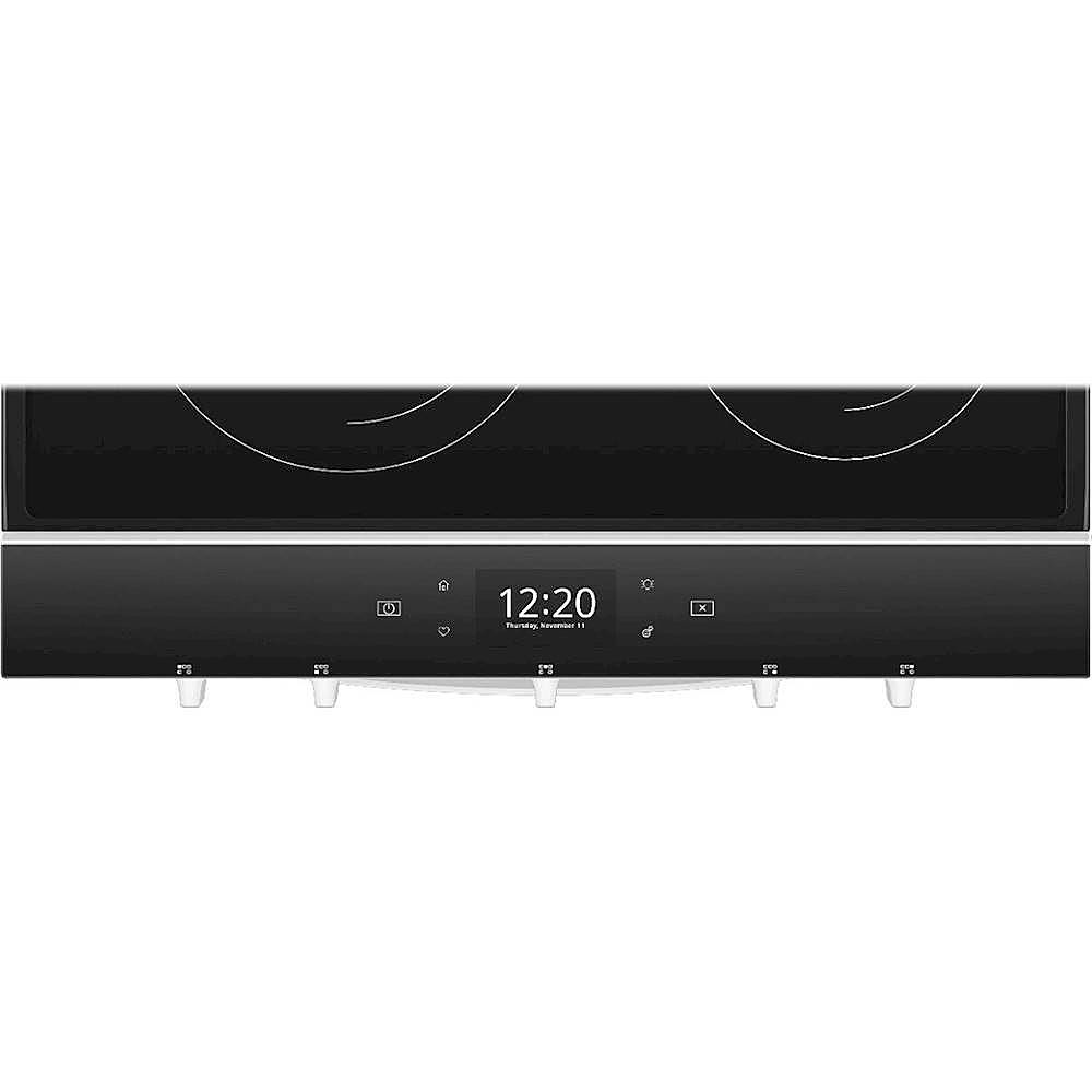 Alt View 1. Whirlpool - 6.4 Cu. Ft. Self-Cleaning Slide-In Electric Convection Range - White.