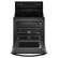 Angle. Whirlpool - 5.3 Cu. Ft. Freestanding Electric Range - Black.