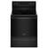 Front. Whirlpool - 5.3 Cu. Ft. Freestanding Electric Range - Black.