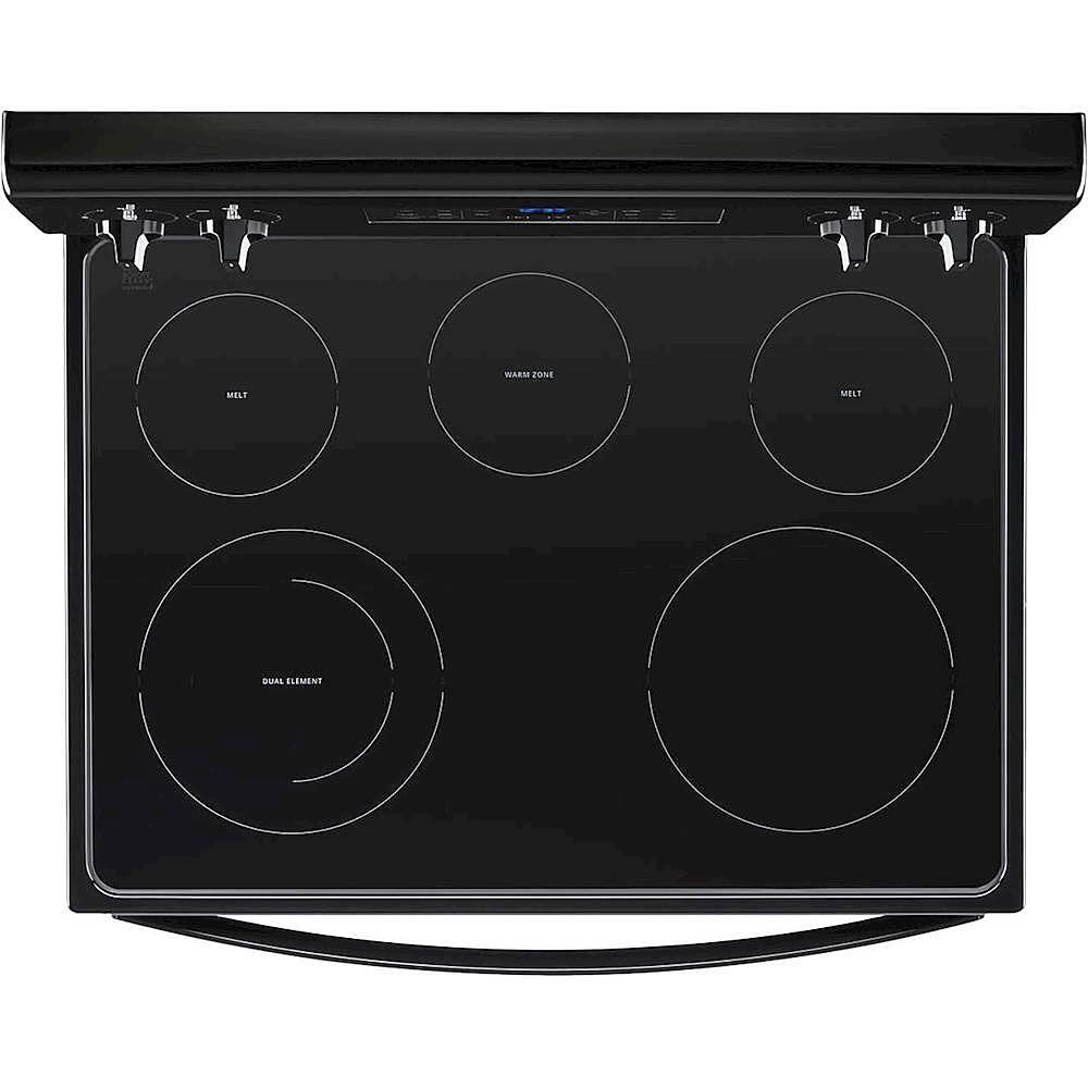 Alt View 15. Whirlpool - 5.3 Cu. Ft. Freestanding Electric Range - Black.