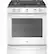 Front. Whirlpool - 5.8 Cu. Ft. Slide-In Gas Convection Range with Self-Cleaning with Air Fry with Connection - White.