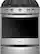 Front. Whirlpool - 5.8 Cu. Ft. Slide-In Gas Convection Range with Self-Cleaning with Air Fry with Connection - Fingerprint Resistant Stainless Steel.