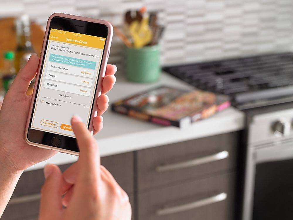 Alt View 19. Whirlpool - 5.8 Cu. Ft. Slide-In Gas Convection Range with Self-Cleaning with Air Fry with Connection - Fingerprint Resistant Stainless Steel.
