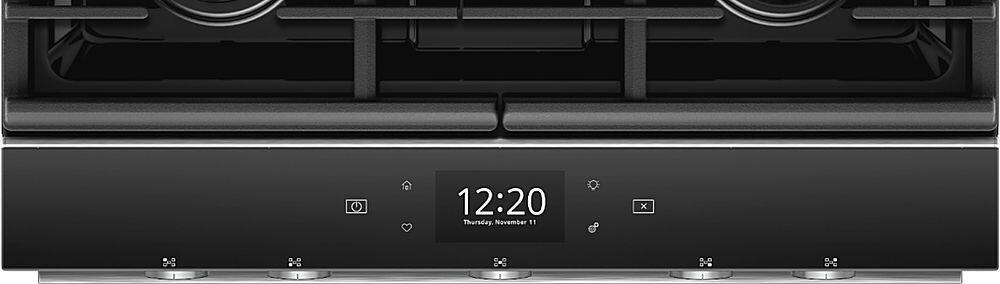 Alt View 1. Whirlpool - 5.8 Cu. Ft. Self-Cleaning Slide-In Gas Convection Range - Fingerprint Resistant Stainless Steel.