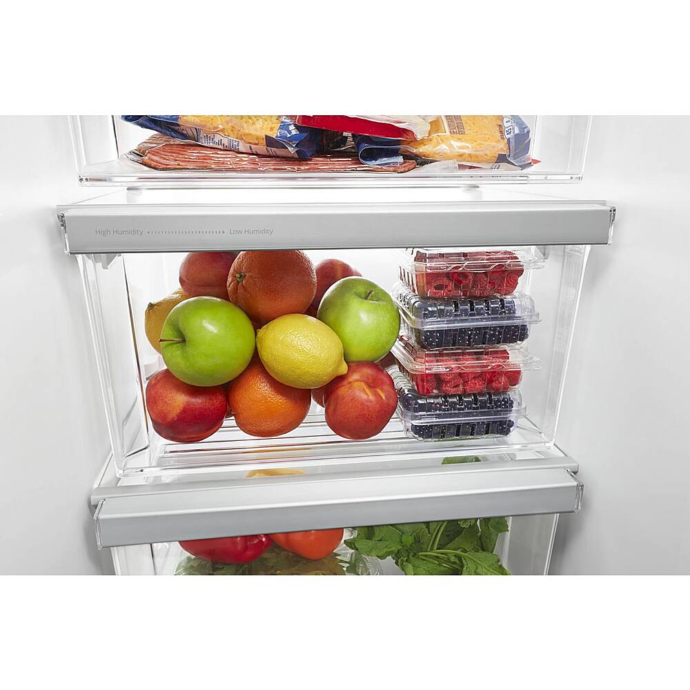 Whirlpool 24.6 Cu. Ft. SidebySide Refrigerator Stainless Steel OBX WRS325SDHZ Best Buy