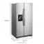 Alt View 1. Whirlpool - 24.6 Cu. Ft. Side-by-Side Refrigerator - Fingerprint Resistant Stainless Steel.