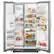 Left. Whirlpool - 24.6 Cu. Ft. Side-by-Side Refrigerator - Fingerprint Resistant Stainless Steel.
