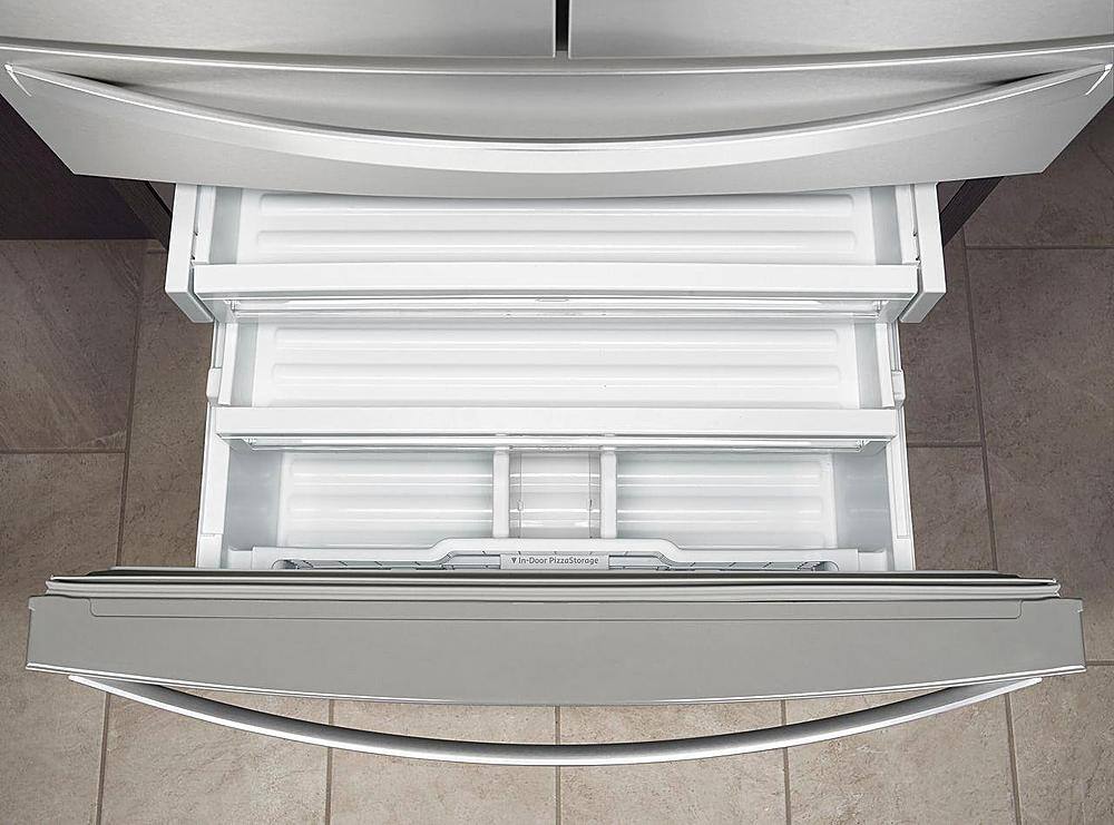 Alt View 13. Whirlpool - 26.2 Cu. Ft. 4-Door French Door Refrigerator - Fingerprint Resistant Stainless Steel.