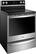 Angle. Whirlpool - 6.4 Cu. Ft. Freestanding Electric Convection Range with Self-Cleaning - Fingerprint Resistant Stainless Steel.