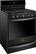 Angle. Whirlpool - 5.8 Cu. Ft. Freestanding Gas Convection Range with Self-Cleaning - Black Stainless Steel with Printshield Finish.
