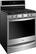 Angle. Whirlpool - 5.8 Cu. Ft. Freestanding Gas Convection Range with Self-Cleaning - Fingerprint Resistant Stainless Steel.