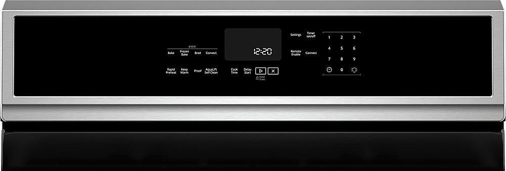 Alt View 1. Whirlpool - 5.8 Cu. Ft. Freestanding Gas Convection Range with Self-Cleaning - Fingerprint Resistant Stainless Steel.