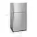 Alt View 1. Whirlpool - 20.5 Cu. Ft. Top-Freezer Refrigerator - Fingerprint Resistant Stainless Steel.