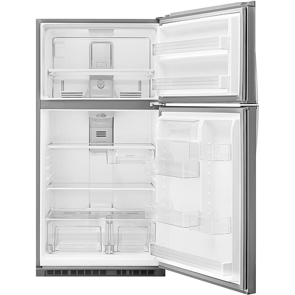 Alt View 11. Whirlpool - 21.3 Cu. Ft. Top-Freezer Refrigerator - Fingerprint Resistant Stainless Steel.