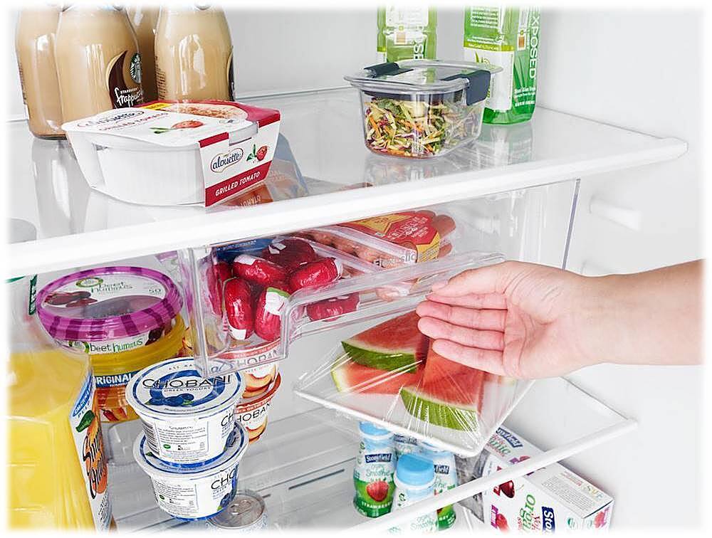 Alt View 15. Whirlpool - 21.3 Cu. Ft. Top-Freezer Refrigerator - Fingerprint Resistant Stainless Steel.