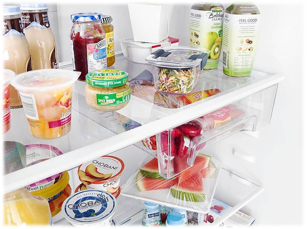 Alt View 17. Whirlpool - 21.3 Cu. Ft. Top-Freezer Refrigerator - Fingerprint Resistant Stainless Steel.