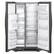 Angle. Whirlpool - 21.4 Cu. Ft. Side-by-Side Refrigerator - Black.
