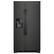Front. Whirlpool - 21.4 Cu. Ft. Side-by-Side Refrigerator - Black.